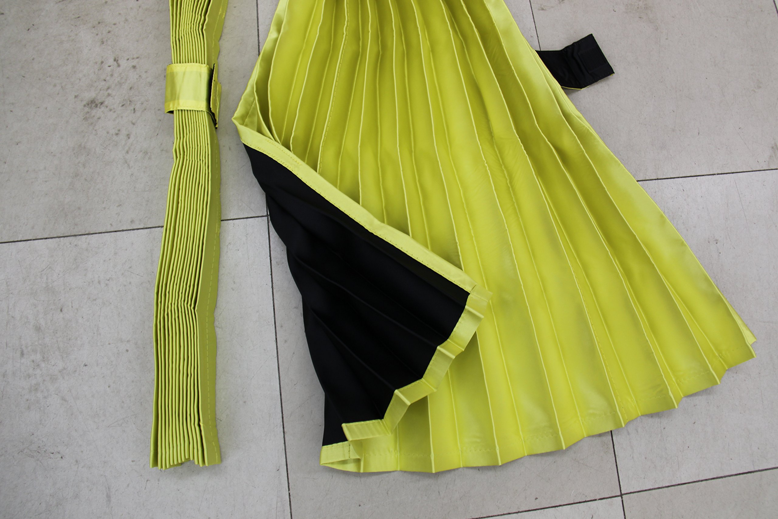 Amazon | トラックカーテン 高級サテン2重 仮眠カーテン 表レモン